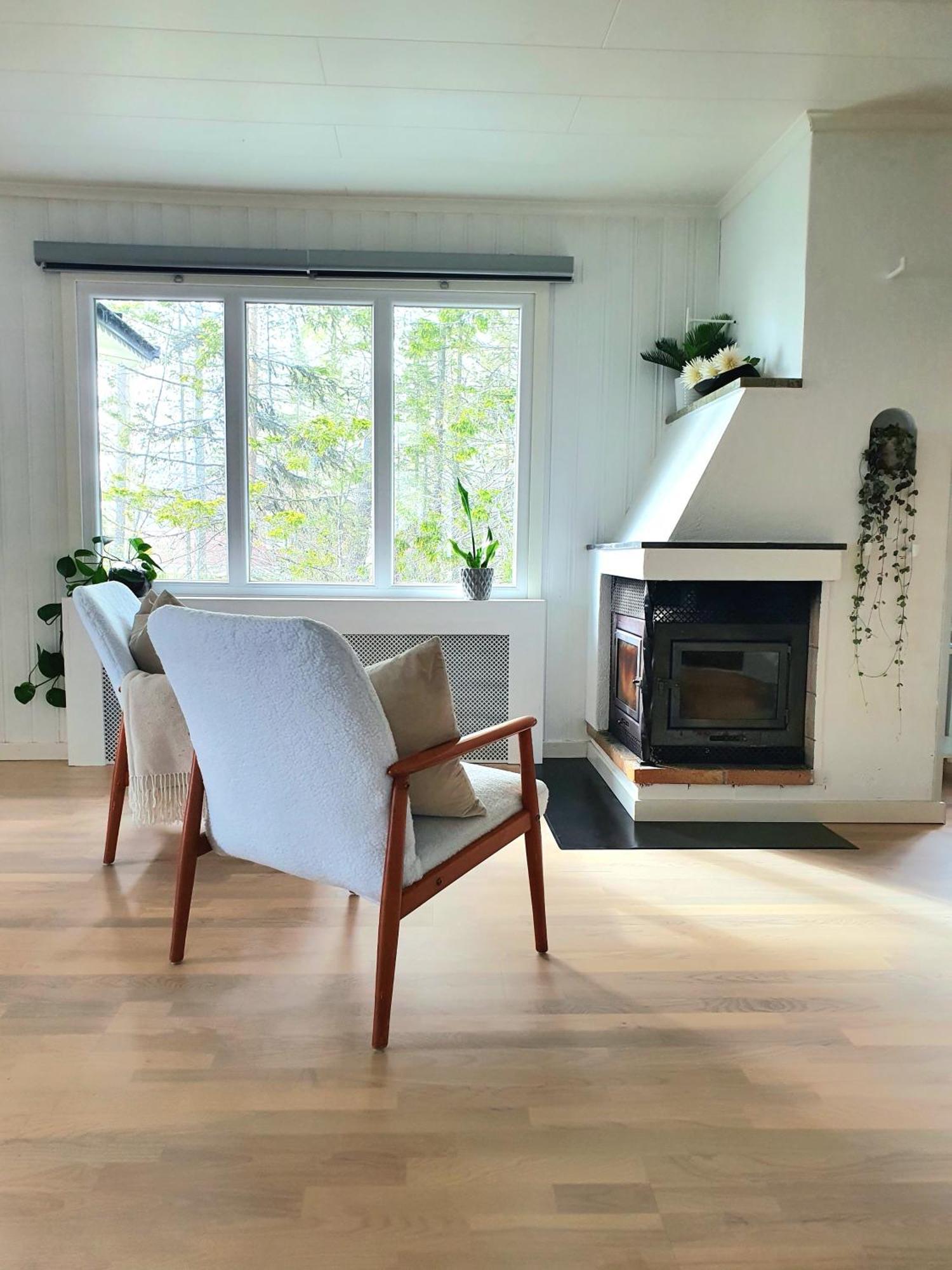 Stuga Med Havsutsikt Robertsfors Exteriör bild